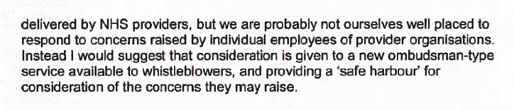 Simon Stevens safe harbour