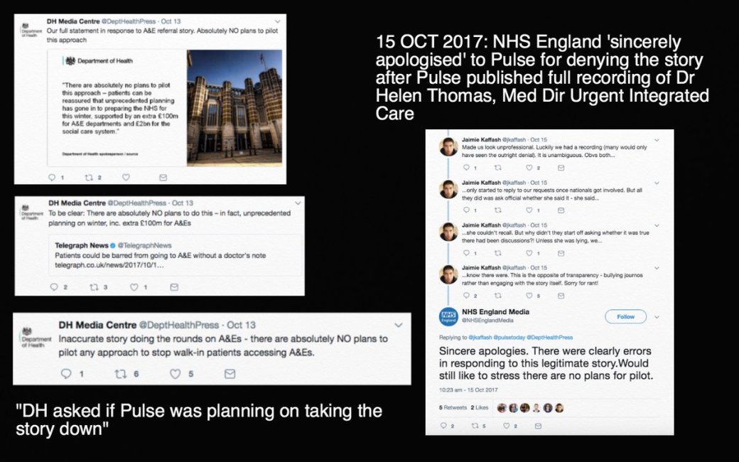 NHS England pilot ban on A&amp;E walk ins