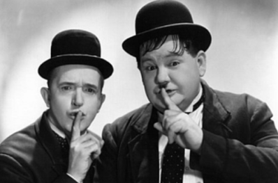 laurel and hardy shhh
