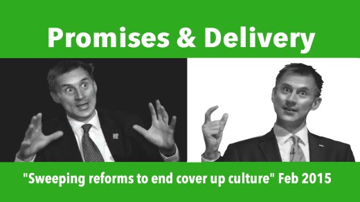 promises and delivery