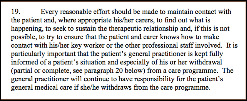 B therapeutic relationship