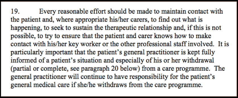 B therapeutic relationship