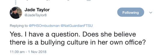 A PHSO Jade Taylor Q