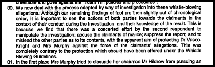 Blog 1 trust acted dishonestly PVK ET judgment