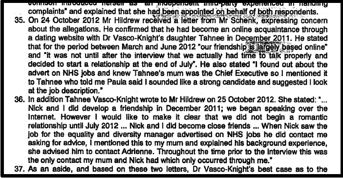 Blog 5 Schenk &amp; PVK's daughter denials PVK ET judgment