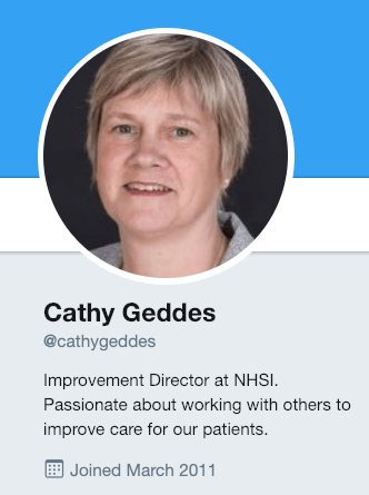 Cathy Geddes linkedin profile 7.02.2019
