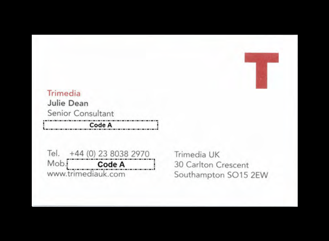 ATrimedia business card
